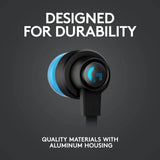 Logitech G333, Wired Gaming Earphones, 3.5mm