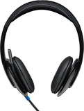Logitech 981-000480, H540 USB Headset - Black