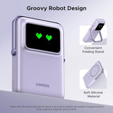 UGREEN 45328, Uno Magnetic Wireless Power Bank 10000mAh 20W - Purple
