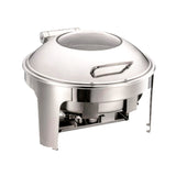 Round Chafing Dish with Mechanical Damping - 6L
