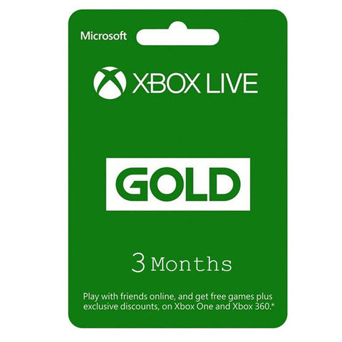 XBOX live 3 Months