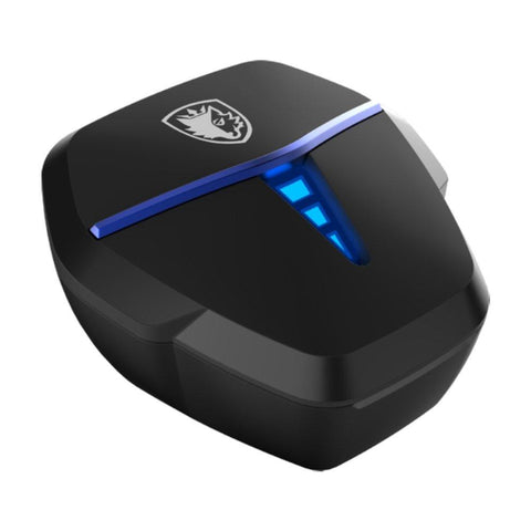 Sades Wings 100 Pro True Wireless Gaming Earphones - Black