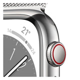 APPLE WATCH SERIES 8 GPS + CELLULAR 41MM SILVER STAINLESS STEEL CASE WITH SILVER MILANESE LOOP
