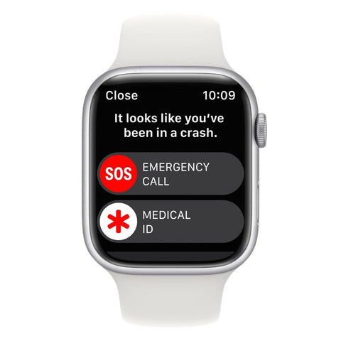 APPLE WATCH SERIES 8 GPS + CELLULAR 45MM SILVER ALUMINIUM CASE