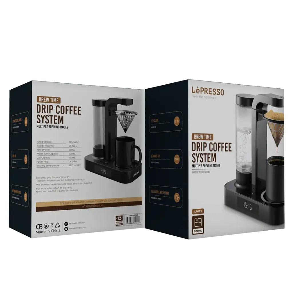 Lepresso LPCFFM0023, Drip Coffee System - Black Lepresso LPCFFM0023, Drip Coffee System - Black