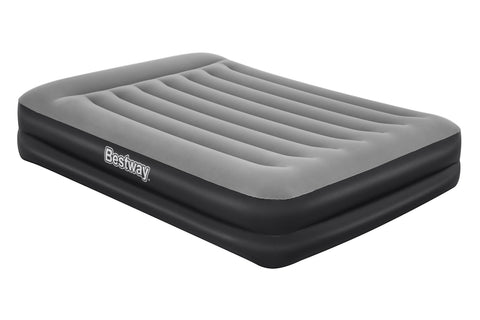 Bestway Queen Air Mattress 2.03 m x 1.52 m x 22 cm with Manual Pump and Two Pillows