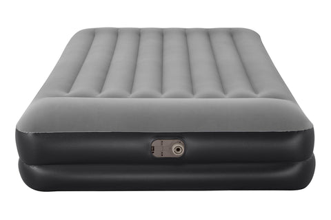 Bestway Queen Air Mattress 2.03 m x 1.52 m x 22 cm with Manual Pump and Two Pillows