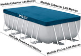 INTEX 4m X 2m Rectangular Pool Cover - 28037