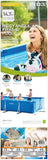 INTEX Rectangular Frame Pool 28273
