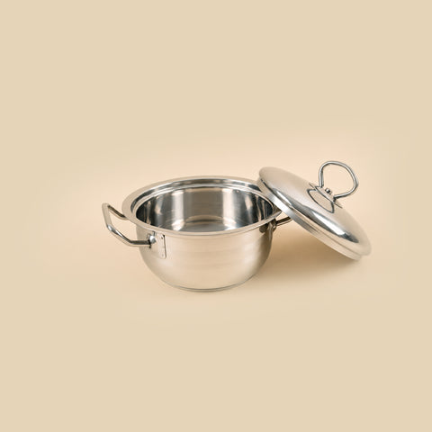 Stainless Steel Saucepan with Lid