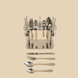 Gold Stainless Steel Cutlery Set - 24pcs