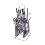 Stainless Steel Mirror Finish Cutlery Set - 24pcs
