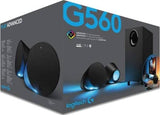 Logitech G560 RGB PC Gaming Speakers with Bluetooth (2.1)