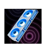 LIAN LI UNI FAN SL-INFINITY Wireless 120mm ARGB Case Fans with Controller - White (3 Pack)