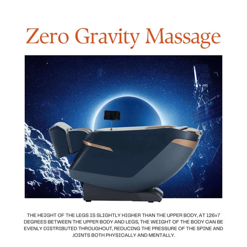 Rotai Massage Chair color Coffee-Blue