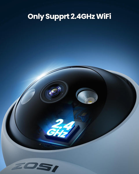 ZOSI INDOOR PT CAMERA WITH DUAL LENS 2MP+2MP