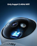 ZOSI INDOOR PT CAMERA WITH DUAL LENS 2MP+2MP