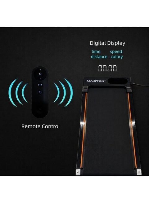 Maston Walking Pad & Running Treadmill, Incline Feature, 2.5 HP Motor, 6km/h Max Speed, 110Kg Capacity