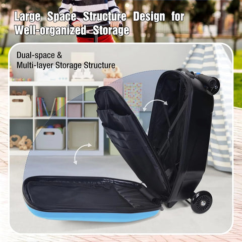 KarryOn, GlideScoot – 2-In-1 Carry-On Luggage & Scooter