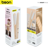 BSON 2-in-1 Hair Styler - Straightener & Curler with 40 Million Ions