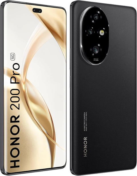 Honor 200 Pro 5G 6.78 Inch 512GB 12GB RAM - Black