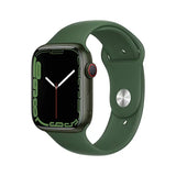 APPLE WATCH S7 45MM GREEN SPORT BAND GPS
