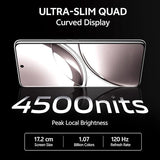 فيفو V50 5G – شاشة AMOLED مقاس 6.77 بوصة بمعدل تحديث 120Hz، ذاكرة RAM 12GB + 12GB ممتدة، سعة تخزين 256GB، معالج Snapdragon 7 Gen 3، شحن سريع 90W