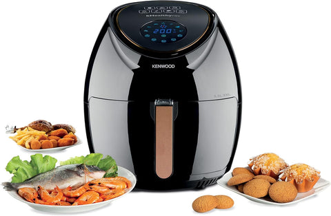 Kenwood Air Fryer XXL 5.5L 2.4kg DGT Black - HFP50.000BK