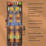 5-in-1 Full-Body Heated Massage Mat with Shiatsu Neck & Shoulder Massage
