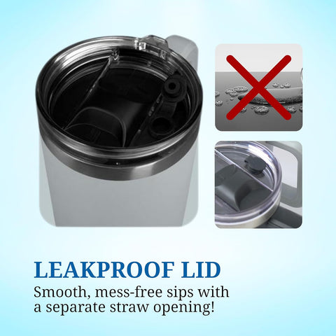 ويستنجهاوس، كوب معزول من الستانلس ستيل مزدوج الجدار، يحافظ على السخونة لمدة 6 ساعات والبرودة لمدة 9 ساعات