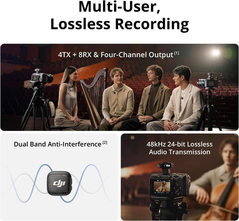 DJI Mic 3 (2 TX + 1 RX + Charging Case)