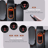 Under Desk Elliptical Exercise Machine, Ellipse Leg Exerciser with Remote