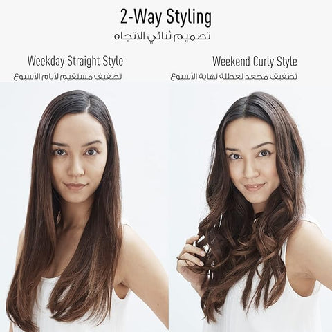 Panasonic 2 way Hair Straightner& curler