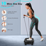 Be3ah Vibration Plate Exercise Machine, Carbon Fibre Vibration Plate