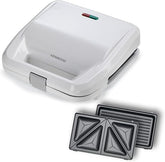 Kenwood Sandwich Maker 2 Plates 750W White - SMP02.000WH