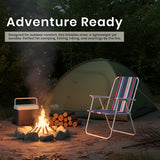 Folding Beach Chair with Arm Rest - K2660