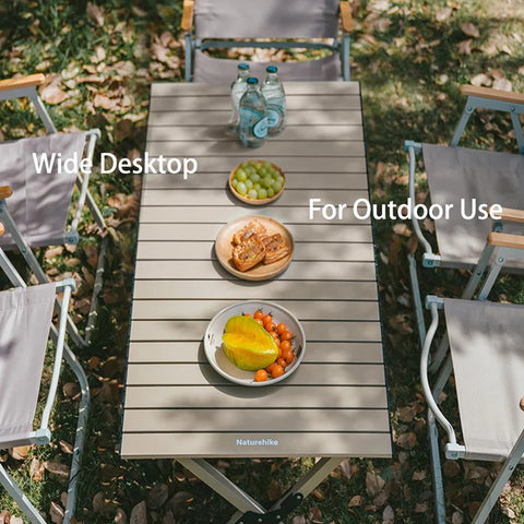 Naturehike Simple Star T01 Egg Roll Table - Khaki L (119*60*44.5)