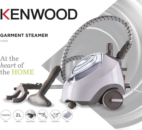 KENWOOD GARMENT STEAMER 2L 1500W WHGY - GSP65.000WH