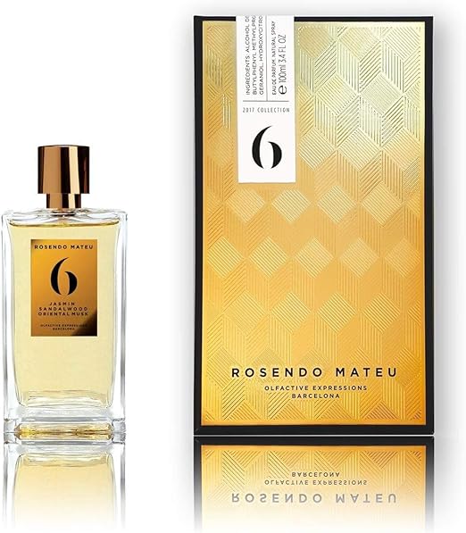 Rosendo Mateu No.6 Jasmin, Sandalwood, Oriental Musk-Unisex-EDP-100ml Rosendo Mateu No.6 Jasmin, Sandalwood, Oriental Musk-Unisex-EDP-100ml