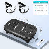 Be3ah Vibration Plate Exercise Machine, Carbon Fibre Vibration Plate