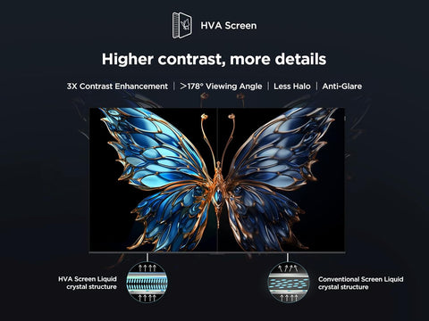 تلفزيون تي سي ال 75P6K مقاس 75 بوصة بدقة 4K فائقة الوضوح، وتقنية HDR، تلفزيون ذكي يعمل بنظام جوجل تي في (صوت Dolby، تحكم صوتي، متوافق مع مساعد Google).