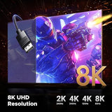 UGREEN DP 1.4 Male to Male Plastic Case Braided Cable 3m