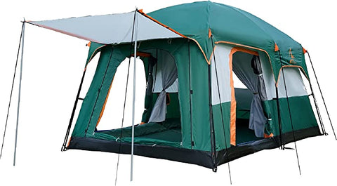 Foldable Family Camping Tent with Carry Bag – 8–10 Persons