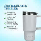 ويستنجهاوس، كوب معزول من الستانلس ستيل مزدوج الجدار، يحافظ على السخونة لمدة 6 ساعات والبرودة لمدة 9 ساعات