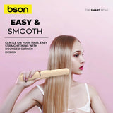 BSON 2-in-1 Hair Styler - Straightener & Curler with 40 Million Ions