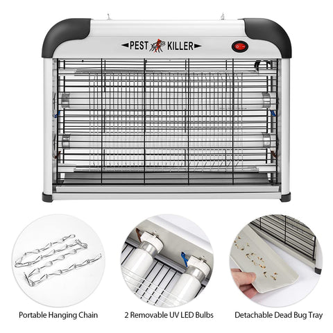 Double Tube UV Electric Mosquito Killer - 12W