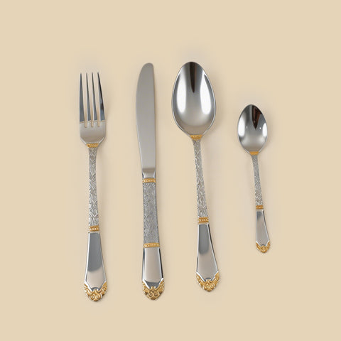 24pcs cutlery set with gift box