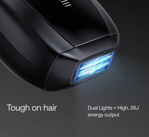 Ulike X IPL Laser Hair Removal Device, 61.4°F Ice-Cooling, Dual Lights, Skin Sensor & SHR Mode for Nearly Painless, Long-Lasting Hair Removal, 3 Modes Tailored