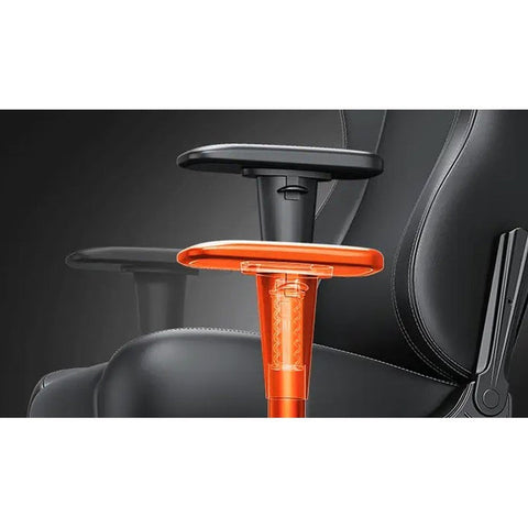 Andaseat Novis Gaming Chair, PVC, Large - Black