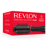 Revlon, One-Step Volumiser Plus – 30% Smaller Oval Brush, Titanium Ceramic Tourmaline, Ionic Technology – Smooth, Voluminous Hair